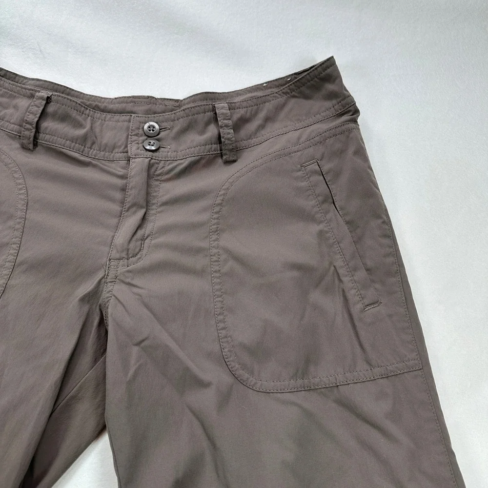 Patagonia Womens Outdoor Cargo Pants Hiking Travel‎ Casual Brown Size M
